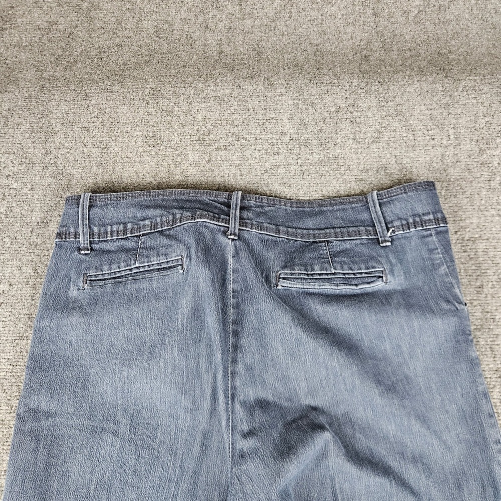 Lee Natural Straight Leg Jeans Dark Wash Denim Pants 14 Short 4659441 - Picture 8 of 9